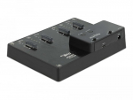 Stacja dokująca Delock DeLOCK Stacja dokująca M.2 dla 4 x M.2 NVMe PCIe SSD z funkcją klonowania | 64124 | 4043619641246