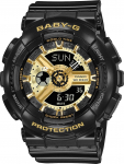 Zegarek Casio Zegarek Casio Baby-G BA-110X-1AER czarny pasek | BA-110X-1AER | 4549526325229