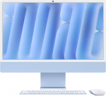 Komputer Apple iMac 24'' M4 10C CPU, 10C GPU Nanotexturglas 24GB 1TB SSD 1GB Ethernet Klawiatura niemiecka Niebieski (Z1K5_101_DE_CTO) | Z1K5_101_DE_CTO | 8592978726515