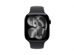 Apple Watch S11 Aluminium 46mm Diamantschwarz (Sportband schwarz) M/L | MEUX4ZR/A | 195950631838