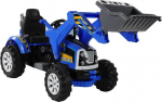 Lean Sport Traktor na akumulator z Łyżką Koparka Niebieski | 3406 | 5908275995814