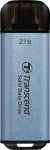 External SSD|TRANSCEND|ESD300|2TB|USB-C|Write speed 950 MBytes/sec|Read speed 1500 MBytes/sec|TS2TESD300C | TS2TESD300C | 760557863540