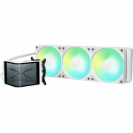 TRYX PANORAMA SE ARGB 360 Komplett-Wasserk&uuml;hlung, 3D-AMOLED-Display - 360mm, wei&szlig; | WATX-016 | 6977029650254