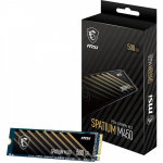 MSI Spatium M450 PCIe 4.0 NVMe M.2 500GB PCI Express 4.0 3D NAND | S78-440K380-P83 | 4711377341547