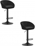 Leobert Hoker EAST - aksamit czarny / baza czarna x 2 | model_3988_2-SITA/EAST-SIT108 | 5903332087815