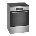 Bosch | Cooker | HLS79Y351U Series 6 | Hob type Induction | Oven type Electric | Stainless Steel | Width 60 cm | Depth 60 cm | Grilling | LCD | Energy efficiency class A | 63 L | HLS79Y351U | 4242005336333