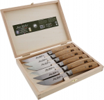 Laguiole Tradition Jean Dubost Laguiole 6 pcs. Steak Knife Set, Oak Wood | CE071280PEF016 | 3219337900250