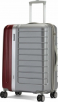 CARLTON Walizka średnia Dual Tone srebrno-bordowa | 400115877 | 8901188690422