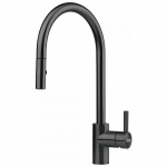 Bateria kuchenna Franke Eos Neo PullOut stojąca czarny (115.0613.671) | Eos Neo Pull-Out Spray Czarna stal szlachetna | 7612985820479