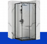 Rea Kabina Prysznicowa Punto Czarna 80x80 Rea | REA-K4800 | 5906366002564