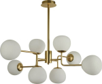 Lampa sufitowa Maytoni Żyrandol mosiężny metalowy Maytoni Erich MOD221-PL-08-G | MOD221-PL-08-G | 4251110011851