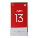 Xiaomi | Redmi | 13 | Midnight Black | 6.79 " | IPS LCD | 1080 x 2460 pixels | Mediatek | Internal RAM 8 GB | 256 GB | microSDXC | Dual SIM | Nano SIM | 4G | Main camera resolution 108+2 MP | Secondary camera resolution 13 MP | Android | 14 | 5030 mA ...