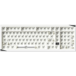 Klawiatura Akko Mineral 02 VIA Barebone Biała | 6925758632300 | 6925758632300