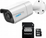 Reolink P430 - 4K Outdoor Camera, PoE, 5X Optical Zoom, Person/Vehicle/Animal Detection, Color Night Vision | P430 | 6975253983377