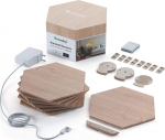 Nanoleaf Zestaw 7 paneli świetlnych Elements Hexagons Starter Kit - panele świetlne (7 paneli, 1 kontroler) | ISMNLELHST7 | 0840102701678