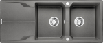Zlewozmywak Deante ZLEW.ANDANTE ANTRACYT MET. GRANIT 2K Z/O 1160x500x224,3,5''+SPACE SAVER | ZQN_T213 | 5908212088753