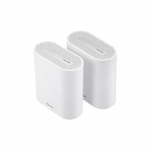 Asus | Wifi 6 802.11ax Tri-band Business Mesh System | EBM68 (2-Pack) | 802.11ax | 4804 Mbit/s | 10/100/1000 Mbit/s | Ethernet LAN (RJ-45) ports 3 | Mesh Support Yes | MU-MiMO No | No mobile broadband | Antenna type Internal | 1 | 90IG07V0-MO3A40 | 4 ...