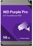 WD Purple Surveillance Pro 3,5" HDD 14,0TB 7200RPM 512MB SATA 6Gb/s | WD142PURP | 2032000019568