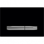Przycisk spłukujący Geberit PŁY.SPŁ.SIGMA50 TW.SZTUCZ.CZAR.RAL9005 | 115788DW2 | 4025416453307