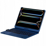 Etui Typecase Flexbook Touch z klawiaturą do iPad Pro 11'' 2024/2025 ciemny niebieski | 6979284780257 | 6979284780257