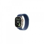 Watch Apple Watch Ultra 3 (2025) 5G 49mm Natural Titanium Case with Trail Loop S/M - Blue/Bright Blue | MEWR4QC/A | 195950609301