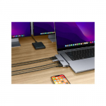 Hyper | HyperDrive DUO PRO 7-in-2 USB-C Hub for MacBook Air/Pro 2016-2020 | Ethernet LAN (RJ-45) ports 1 | HDMI ports quantity 1 | HD575-GRY-GL | 6941921148300