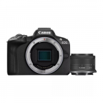 Aparat Canon EOS R50 czarny + RF-S 18-45mm f/4.5-6.3 IS STM (5811C013) | 5811C013 | 4549292205046