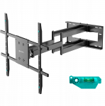 ONKRON M8L-B Swivel and tilt mount for TVs 42&lsquo;-110&rsquo; max 100 kg, with rotation, black | M8L-B | 4262392440000