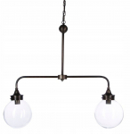 Lampa sufitowa Atmosphera Podw&oacute;jna lampa sufitowa - metal, szkło 103 x 25 x 193 cm | 3560238911372 | 3560238911372