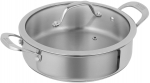Patelnia Lumarko Kuhn Rikon allround Patelnia do serwowania niepowlekana 5,0 L 28 cm (37478) | 37478 | 7610154374785
