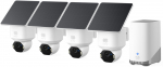 Kamera IP Eufy SoloCam E42 - Sieciowa kamera monitoringu - obrotowa / uchylna - platforma obrotowa - zewnętrzna - odporna na warunki atmosferyczne - Kolor (dzień i noc) - 8 MP - 3840 x 2160 - 4K - zmotoryzowana - Audio - bezprzewodowa - Wi-Fi - z Hom ...