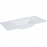 Umywalka 146033 UMYWALKA CERAMICZNA SKAPPA 100 BEZ OTWORU WHITE ELITA // EL.146033 | 5907546872953 | 5907546872953