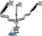 Icy Box Uchwyt biurkowy na 3 monitory do 32'' (IB-MS505-TI) | IB-MS505-TI | 4250078167143