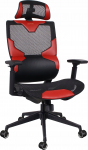 Fotel Cortek VISION Czarno-Czerwony (VISRED) | VISRED | 8058772936562