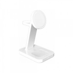 Ładowarka Zagg International Mophie Snap+ 3-in-1 Qi2 wireless charge stand - stojąca ładowarka bezprzewodowa do trzech urządzeń kompatybilna z MagSafe i Qi2 | 401314108 | 840390307965