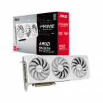 Asus Prime Radeon RX 9070 XT White OC Edition 16GB GDDR6 | AMD | 16 GB | Radeon RX 9070 XT | GDDR6 | HDMI ports quantity 1 | PCI Express 5.0 | 90YV0L75-M0NA00 | 4711636234245