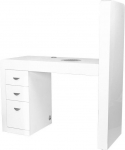 Activeshop Biurko kosmetyczne 310 białe prawe | 5906717432156 | 5906717432156