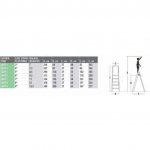 Faraone FARAONE LADY7 Aluminiowa Profesjonalna 7 stopni | DR LADY7 | 8014802003178