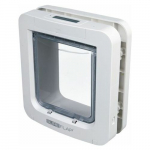 Trixie TRIXIE Drzwi dla kota z systemem Identyfikujacym SureFlap 4-Way Białe | TX-38550 | 5060180390280