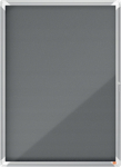 Nobo Gablota filcowa wewnętrzna Premium Plus 9xA4 szara | 1915330 | 5028252611527