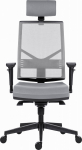 Krzesło biurowe Powerton Ergonomiczny fotel biurowy Marie, Szary | 8590825595710 | 8590825595710