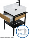 Deante Temisto 56.5 cm dąb (CDTD6U5S) | CDTD6U5S | 5908212074114