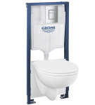 WC komplektas GROHE SOLIDO 5-in-1, 112957SH00, Chrome | 4067393096573 | 4067393096573