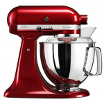 KitchenAid 5KSM175PSECA  Artisan food processor 300 W 4.8 L Red | 5KSM175PSECA | 5413184200480