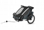 THULE Bērnu velosipēda piekabe Chariot Cross 2 Dark Slate G3 | 10201035 | 10201035 | 197074564788