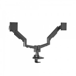 EDBAK Desk Mount | DMV02 Dual Swing Arm | Height adjustment, Tilt | 19-35 " | Maximum weight (capacity) 20 kg | Black | DMV02 | 5902841102538