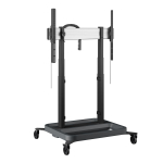 Vogels RISE 5205 Trolley mit motorisiertem Display-Lift - Einzelrad - schwarz | 7352050 | 8712285357787