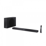 Sharp 2.1ch Ultra-slim Dolby Atmos/DTS Virtual: X Soundbar with Wireless Subwoofer | HT-SBW320 | 360 W | Bluetooth | Wireless connection | Black | HT-SBW320 | 4550556175098