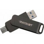 Flashdrive PATRIOT Rage R550 1TB 100 MB/S USB A+C Swivel Design (PE1TR550DSAD) Black | PE1TR550DSAD | 4711378428858