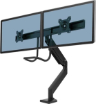 Fellowes Uchwyt biurkowy na 2 monitory do 32'' Eppa z listwą (9909301) | 9909301 | 0043859781683